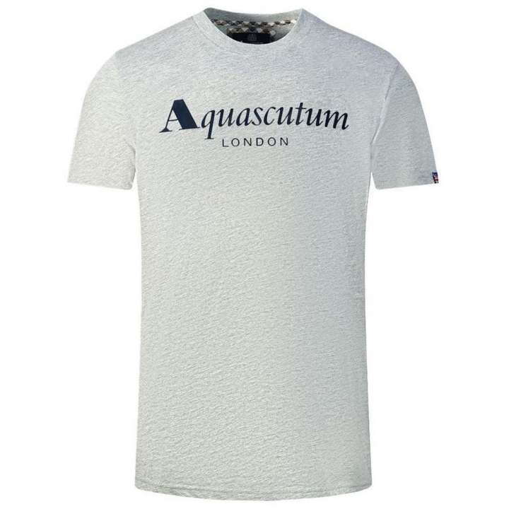 Priser på Aquascutum Trussardi Grå Bomuld T-Shirt