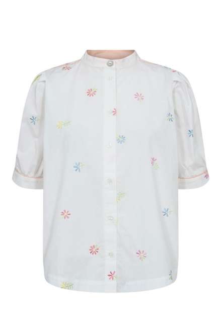 Priser på Nümph - Skjorte - Numelissa SS Shirt - Bright White