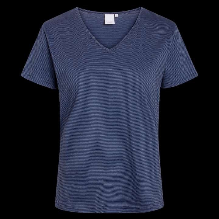 Priser på CCDK Jordan Dame T-shirt i økologisk bomuld - Country Blue - XS