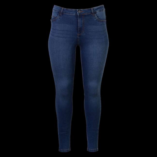 Priser på Noisy May Curve Dame Jeans - Medium Blue Denim - 52/32