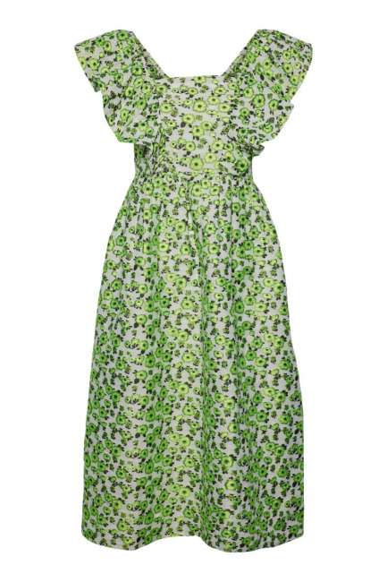 Priser på Y.A.S - Kjole - Yasshuna Sl Midi Dress - Wild Lime
