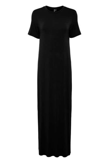 Priser på Pieces - Kjole - PC Sofia SS T-Shirt Maxi Dress - Black