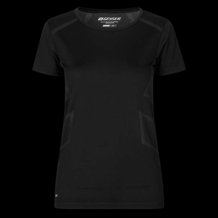Priser på ID GEYSER Dame T-shirt - Sort - 3XL