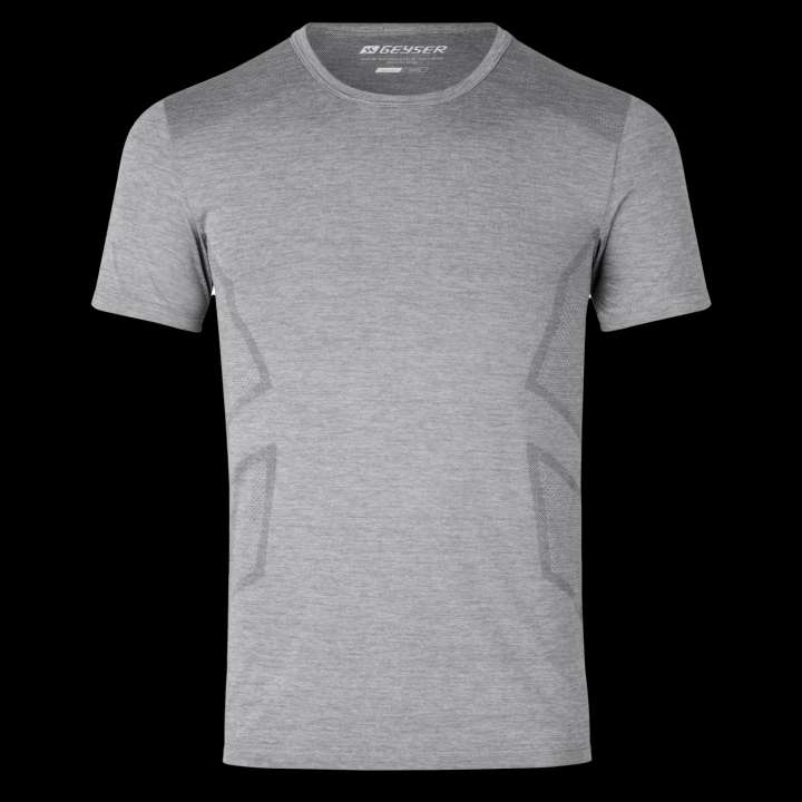 Priser på ID GEYSER Herre T-shirt - Grå Melange - XL
