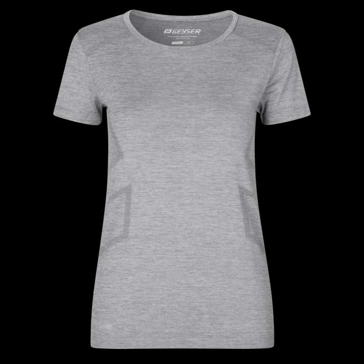 Priser på ID GEYSER Dame T-shirt - Grå Melange - XL