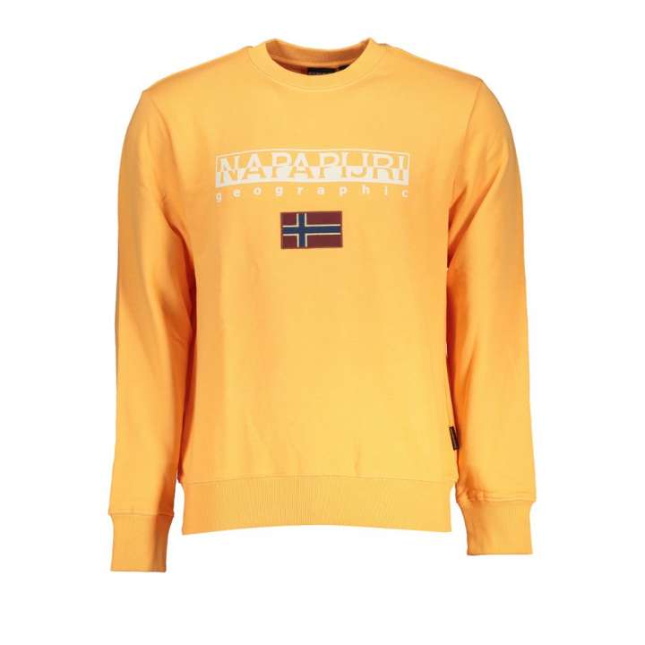 Priser på Napapijri Orange Bomuld Sweater