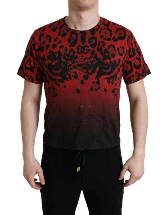 Priser på Dolce & Gabbana Rød Bomuld T-shirt