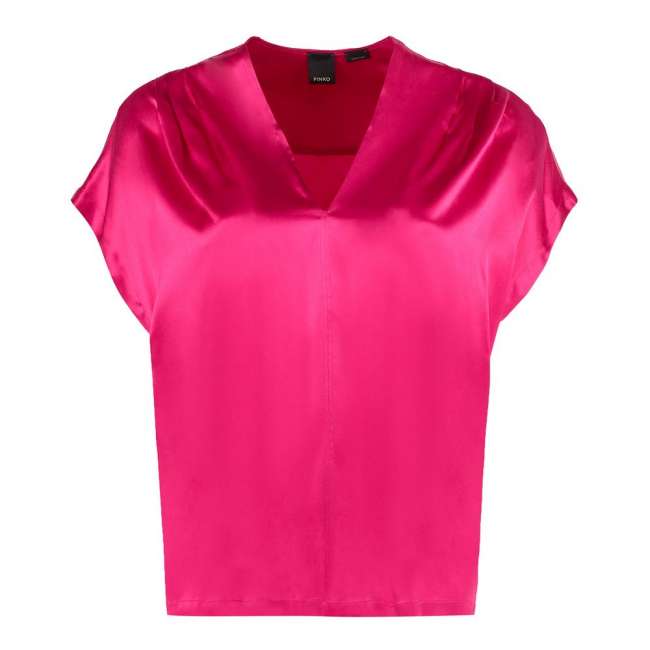 Priser på PINKO Fuchsia Silkee Tops & T-Shirt