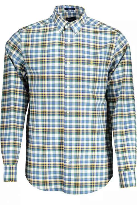 Priser på Gant Blå Bomuld Skjorte