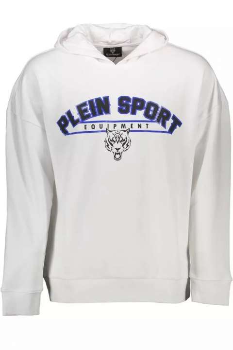 Priser på Plein Sport Hvid Bomuld Sweater