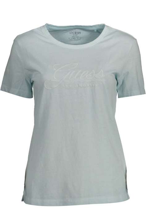 Priser på Guess Light Blå Bomuld Tops & T-Shirt