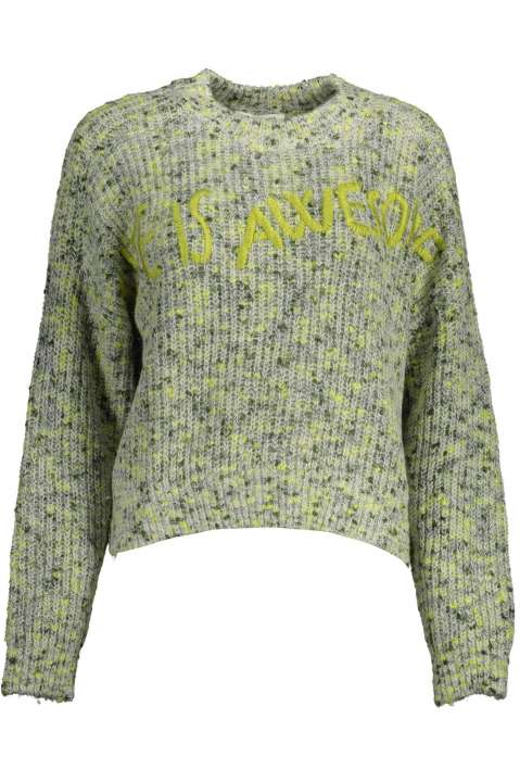 Priser på Desigual Grøn Polyester Sweater