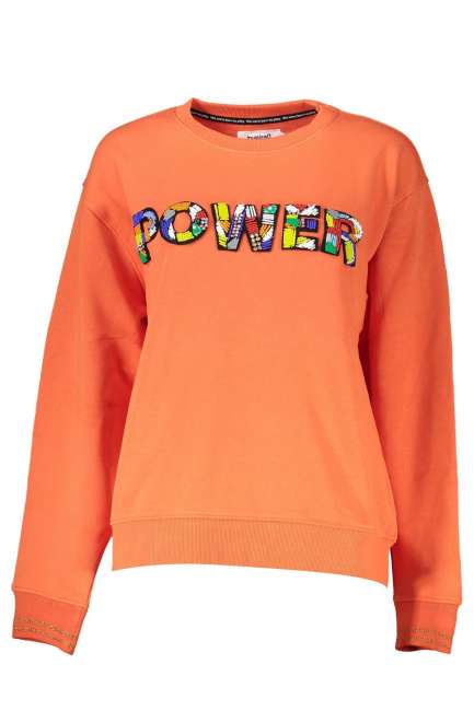 Priser på Desigual Orange Bomuld Sweater