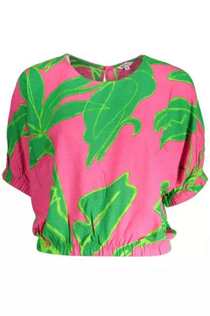 Priser på Desigual Pink Viscose Tops & T-Shirt