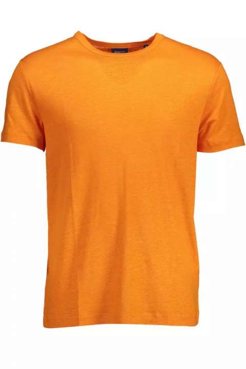 Priser på Gant Orange Linen T-Shirt