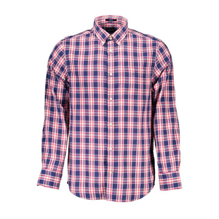 Priser på Gant Casual Blå Bomuld Shirt with Button-Down Collar