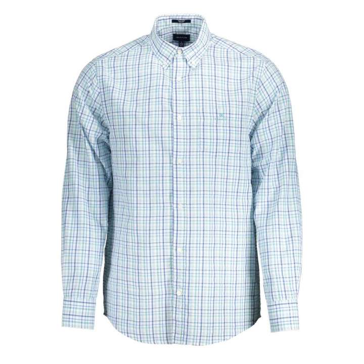 Priser på Elegant Light Blå Long Sleeve Button-Down Shirt