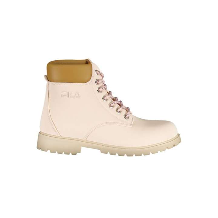 Priser på Fila Chic Pink Lace-Up Boots with Embroidery Details