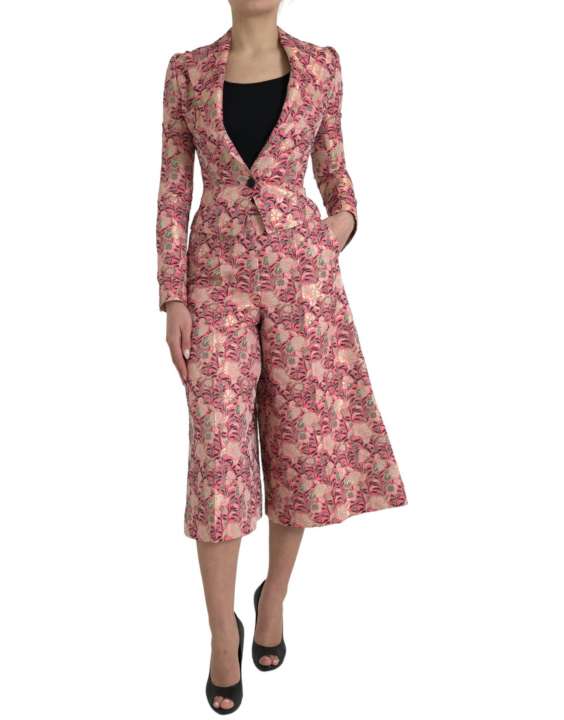 Priser på Dolce & Gabbana Elegant Pink Slim Fit Two-Piece Suit