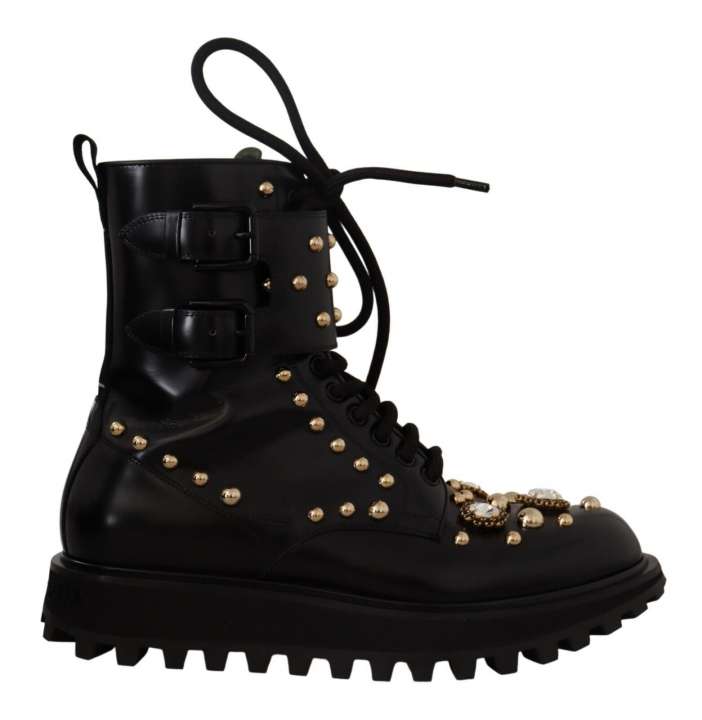 Priser på Dolce & Gabbana Læder Støvler
