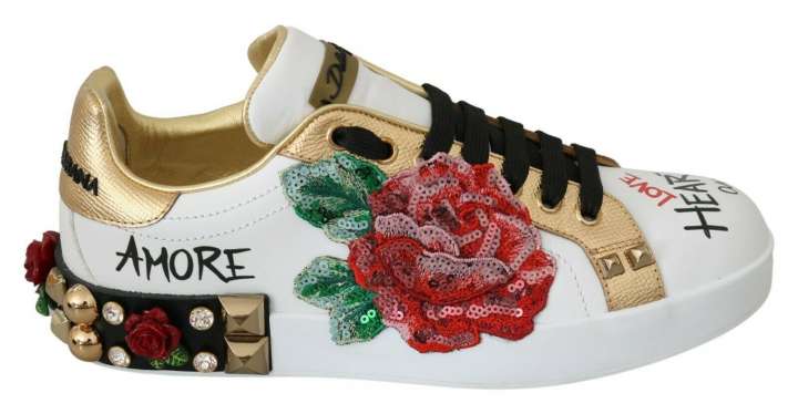 Priser på Dolce & Gabbana Hvid Dame Sneakers