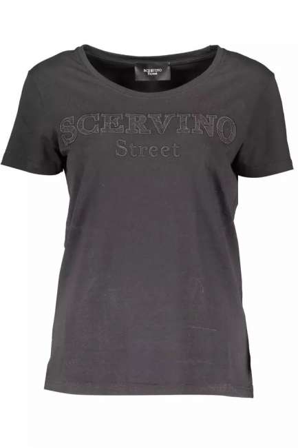 Priser på Scervino Street Sort Bomuld Tops & T-Shirt