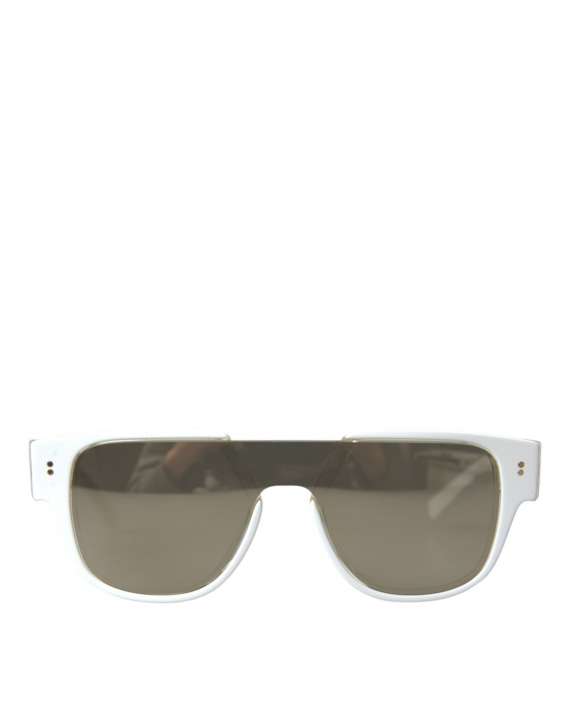 Priser på Dolce & Gabbana Chic Hvid Designer Solbriller