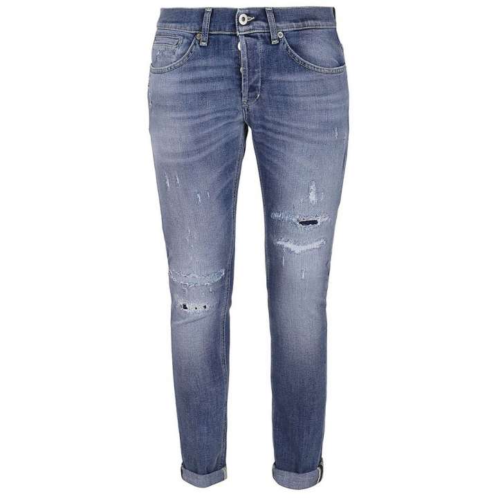 Priser på Dondup Blå Bomuld Bukser & Jeans