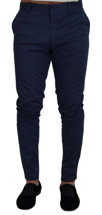 Priser på Dolce & Gabbana Blå Bomuld Bukser & Jeans