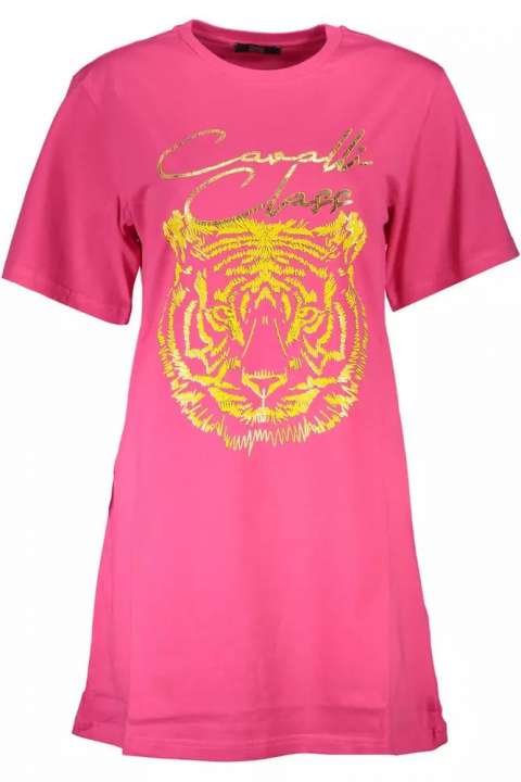 Priser på Cavalli Class Pink Bomuld Tops & T-Shirt