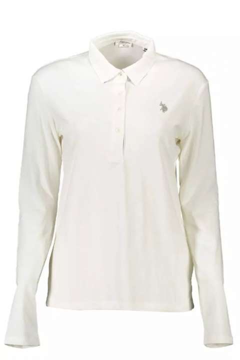 Priser på U.S. POLO ASSN. Hvid Bomuld Polo Shirt