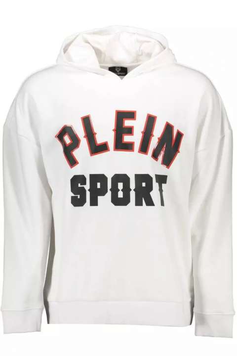 Priser på Plein Sport Hvid Bomuld Sweater