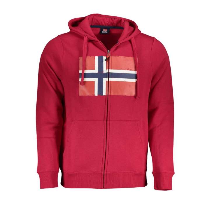 Priser på Norway 1963 Pink Fleece Hooded Sweatshirt with Logo