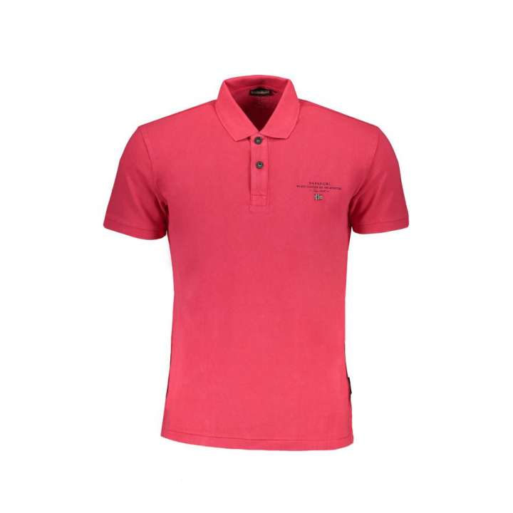 Priser på Napapijri Pink Bomuld Polo Shirt