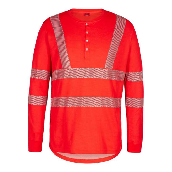 Priser på Fe-engel Safety Langærmet T-shirt - Rød-xs