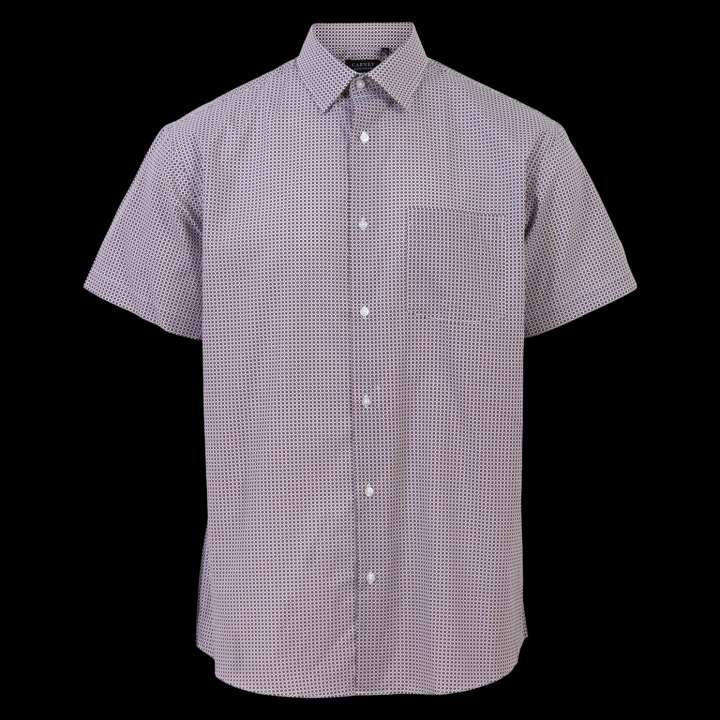 Priser på Carnét Ash Herre Kortærmet skjorte - Navy - 2XL