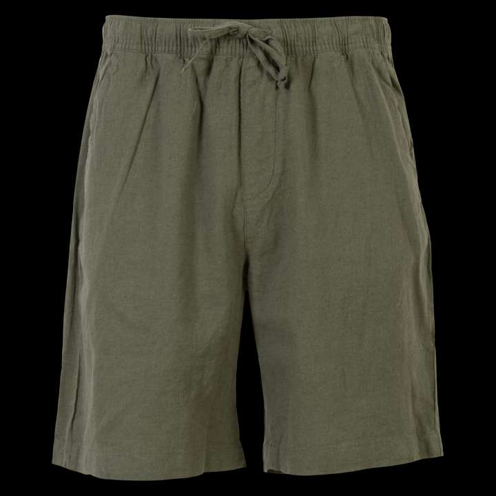 Priser på Nero Marco Herre Shorts i hørmix - Army - L