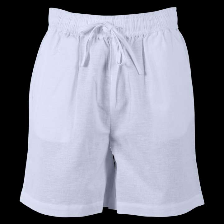 Priser på Steenholt Linett Dame Shorts i hørmix - Heavenly Blue - M