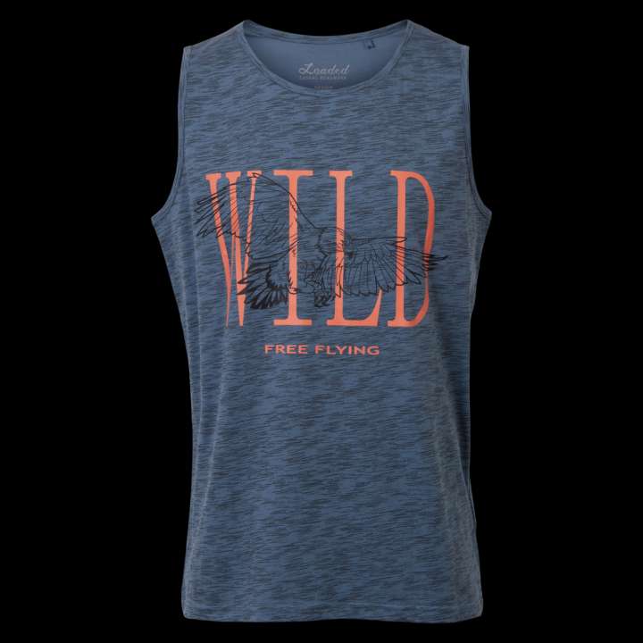 Priser på Loaded Mass Herre Tanktop - P7 Aop Coronet Blue - XL