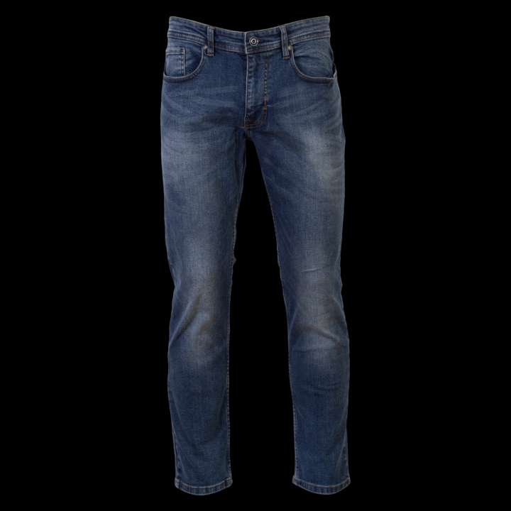 Priser på Marcus Sebastian Herre Jeans - Dirty Blue Used - 33/34