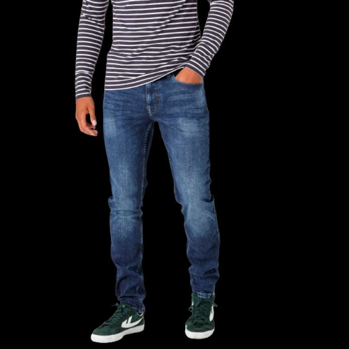 Priser på Marcus Cutler Herre Jeans - Sea Blue Used - 30/32