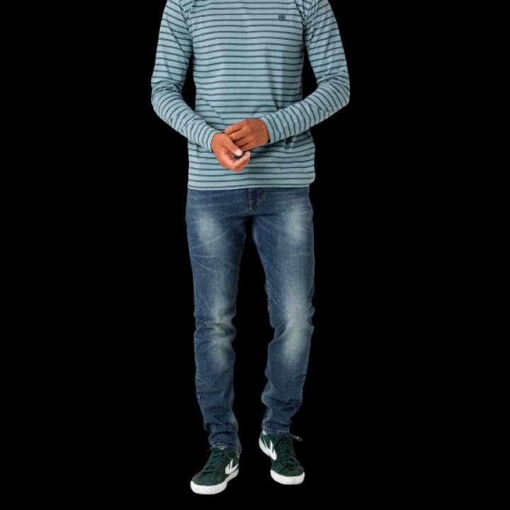 Priser på Marcus Cutler Herre Jeans - Dirty Blue Used - 28/30