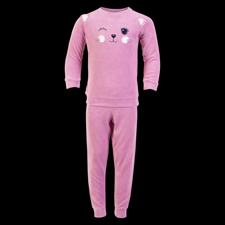 Priser på Charlie Choe Pige Nattøjssæt - Light Mauve - 110/116