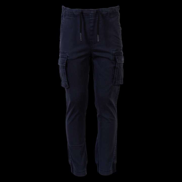 Priser på N.O.H.R. Barca Drenge Cargobukser - Dark Blue - 122