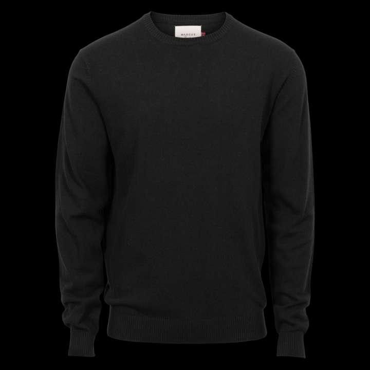 Priser på Marcus Dustin Herre Striktrøje - Black - 2XL