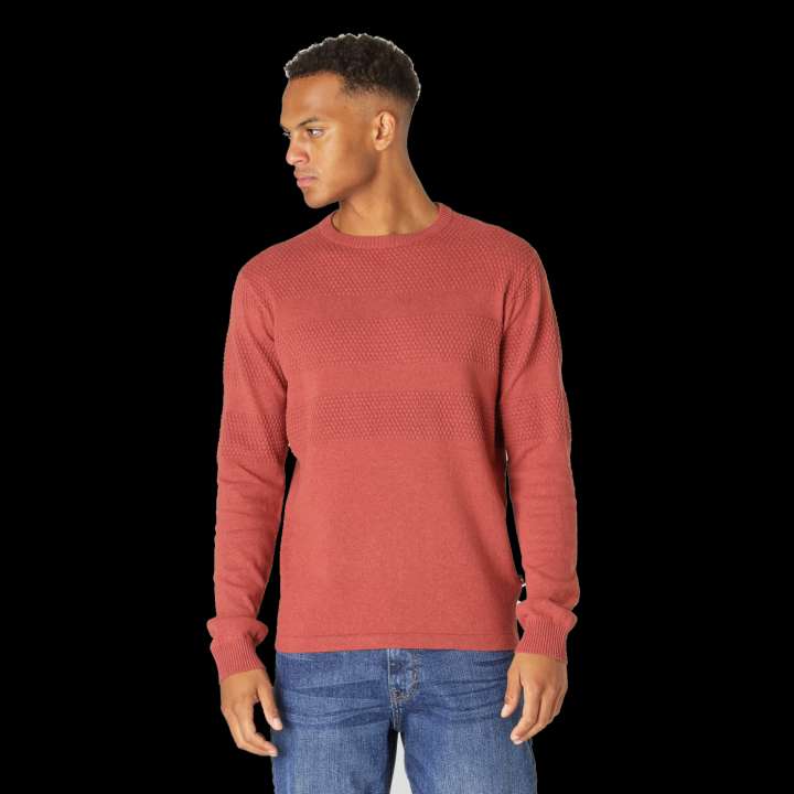 Priser på Marcus Affleck Herre Striktrøje - Cowhide Brown - 2XL