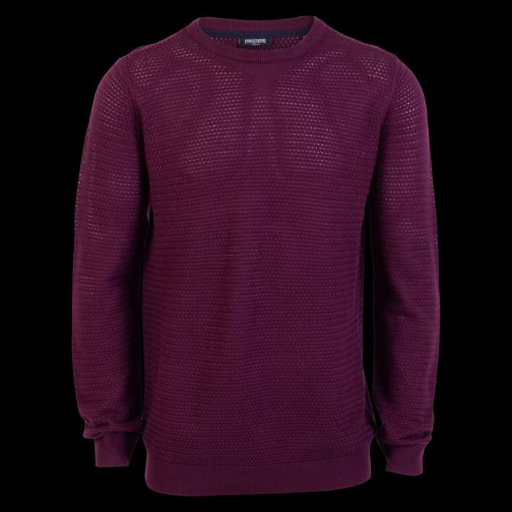 Priser på Pre End Herre Striktrøje - Dark Wine - XL
