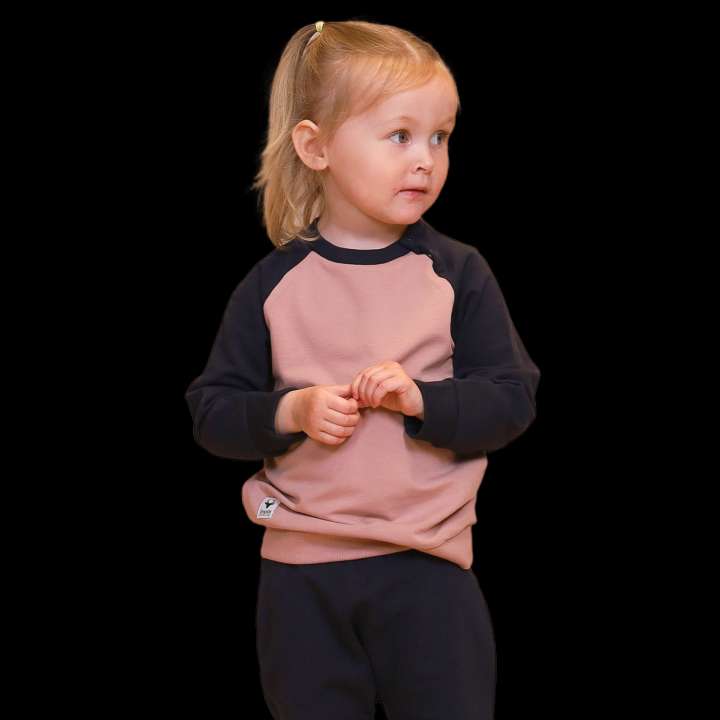 Priser på Impala Alpha Børne Sweatshirt - Woodrose - 80