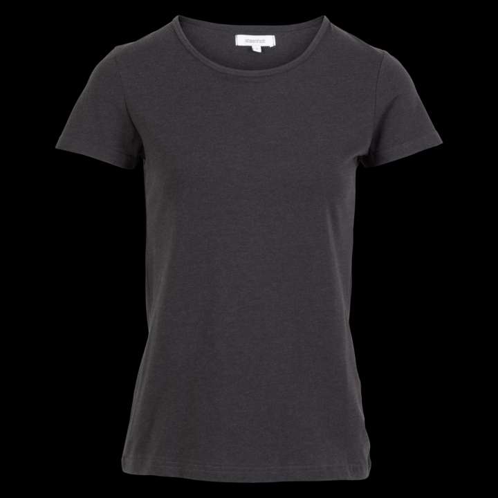 Priser på Steenholt Harmony Dame T-shirt Plus Size - Dark Grey - 48