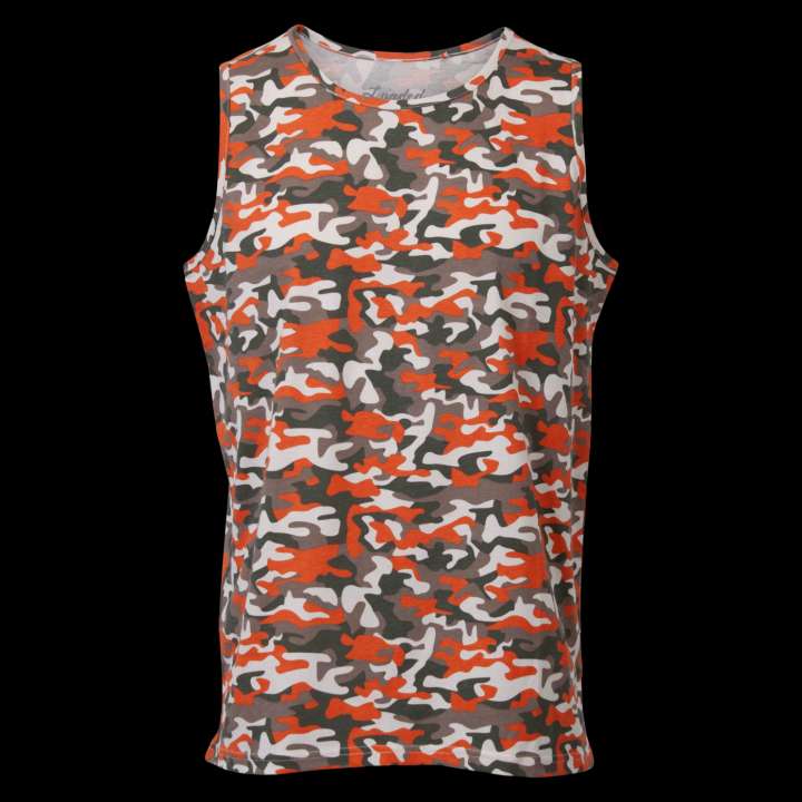 Priser på Loaded Sass Herre Tanktop Plus Size - P8 Aop Birch - 4XL
